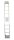 KRAUSE Anlegeleiter CORDA silber 10 Sprossen, H: 280,0 cm