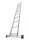 KRAUSE Anlegeleiter CORDA silber 11 Sprossen, H: 310,0 cm