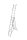 KRAUSE Vielzweckleiter CORDA silber 3x 9 Sprossen, H: 250,0 cm