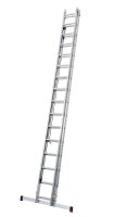 KRAUSE Schiebeleiter CORDA silber 2x 16 Sprossen, H:...