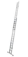 KRAUSE Schiebeleiter CORDA silber 2x 16 Sprossen, H:...