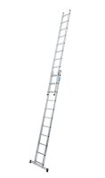 KRAUSE Schiebeleiter CORDA silber 2x 11 Sprossen, H:...