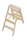 KRAUSE Stehleiter beidseitig Stabilo natur 2x 4 Stufen, H: 95,0 cm