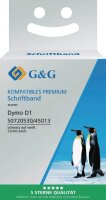 G&G Schriftband D1 ersetzt Dymo 45013/S0720530 10286,...