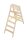 KRAUSE Stehleiter beidseitig Stabilo natur 2x 6 Stufen, H: 140,0 cm