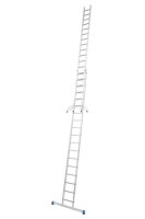 KRAUSE Schiebeleiter Stabilo silber 2x 18 Stufen, H:...