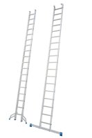 KRAUSE Schiebeleiter Stabilo silber 2x 18 Stufen, H:...