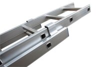 KRAUSE Schiebeleiter Stabilo silber 2x 18 Stufen, H: 525,0 cm