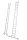 KRAUSE Schiebeleiter Stabilo silber 2x 18 Stufen, H: 525,0 cm