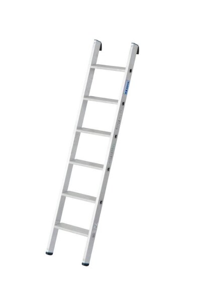 KRAUSE Anlegeleiter Stabilo silber 6 Stufen, H: 170,0 cm