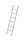 KRAUSE Anlegeleiter Stabilo silber 6 Stufen, H: 170,0 cm