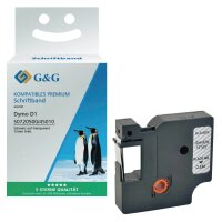 G&G Schriftband D1 ersetzt Dymo 45010 /S0720500...