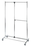 WENKO Kleiderständer Profissimo silber Metall 116,0...