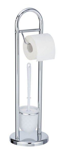 WENKO WC-Garnitur Siena chrom Metall, 1 St.