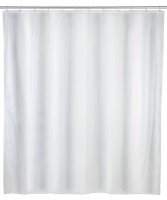 WENKO Duschvorhang weiß 180,0 x 200,0 cm
