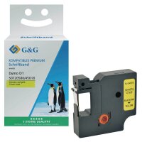 G&G Schriftband D1 ersetzt Dymo 45018 S0720580 15572,...