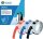 G&G Prägebänder 3D ersetzt Dymo S0898130/140/150 20623 ersetzt DYMO , 9 mm, farbig sortiert, 3 Set