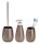 WENKO Badaccessoires-Set Marrakesh braun, 1 Set