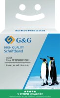 G&G Schriftband D1 ersetzt Dymo 45803 15574, 19 mm,...