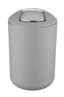 WENKO Kosmetikeimer 6,5 l grau, 1 St.