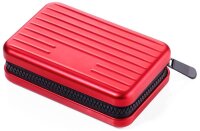 TROIKA® Kreditkartenetui KARTENKOFFER rot 7,0 x 10,5 cm, 1 St.
