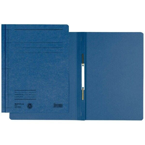 LEITZ Schnellhefter 3000 Karton blau DIN A4, 25 St.