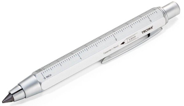 TROIKA® ZIMMERMANN 5,6 Bleistift HB silber, 1 St.
