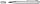 TROIKA® ZIMMERMANN 5,6 Bleistift HB silber, 1 St.