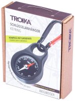 TROIKA® Schlüsselanhänger WEGWEISER schwarz