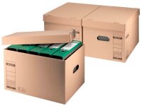 LEITZ Archivboxen 6081 braun 32,5 x 44,0 x 28,0 cm, 10 St.