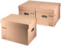 LEITZ Archivboxen 6081 braun 32,5 x 44,0 x 28,0 cm, 10 St.