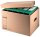 LEITZ Archivboxen 6081 braun 32,5 x 44,0 x 28,0 cm, 10 St.