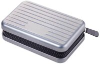 TROIKA® Kreditkartenetui KARTENKOFFER grau 7,0 x 10,5 cm, 1 St.