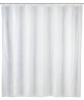 WENKO Duschvorhang weiß 120,0 x 200,0 cm