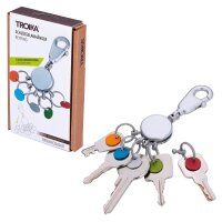 TROIKA® Schlüsselanhänger PATENT/Colour...