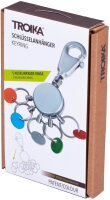 TROIKA® Schlüsselanhänger PATENT/Colour matt mehrfarbig
