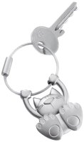 TROIKA® Schlüsselanhänger TABBY silber