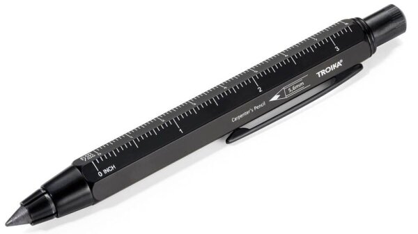 TROIKA® ZIMMERMANN 5,6 Bleistift HB schwarz, 1 St.