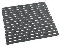 WENKO Duschmatte Arinos grau 54,0 x 54,0 cm