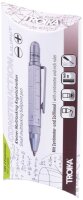 TROIKA® Kugelschreiber LILIPUT TOOL PEN silber, Schreibfarbe: schwarz, 1 St.