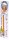 TROIKA® CONSTRUCTION ENDLESS Bleistift HB orange, 1 St.