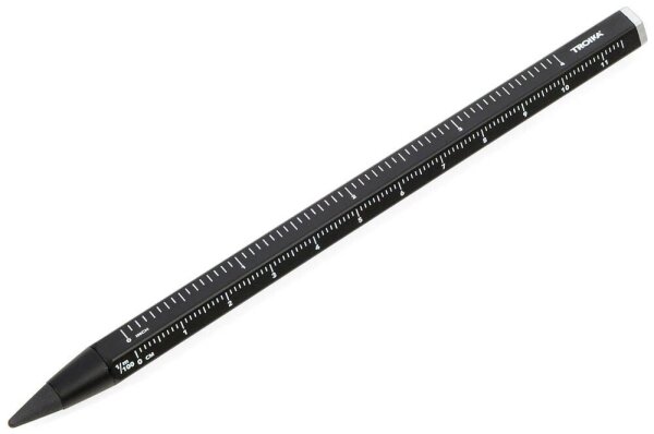 TROIKA® CONSTRUCTION ENDLESS Bleistift HB schwarz, 1 St.