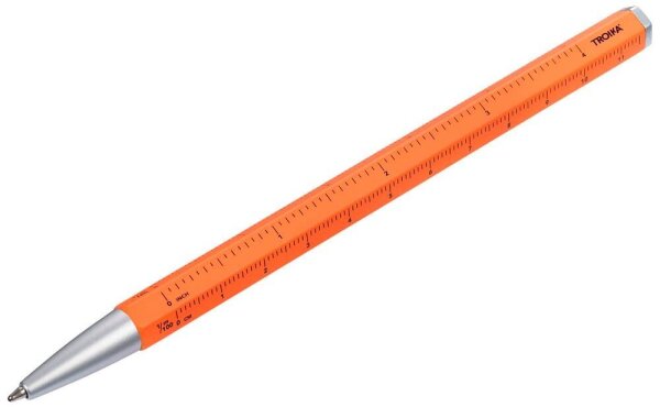 TROIKA® Kugelschreiber CONSTRUCTION BASIC orange, Schreibfarbe: schwarz, 1 St.