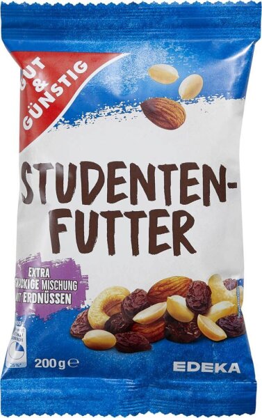 GUT&GÜNSTIG Studentenfutter  200,0 g, 1 St.