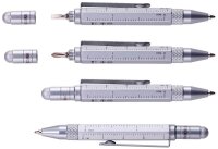 TROIKA® Kugelschreiber LILIPUT TOOL PEN gelb,...