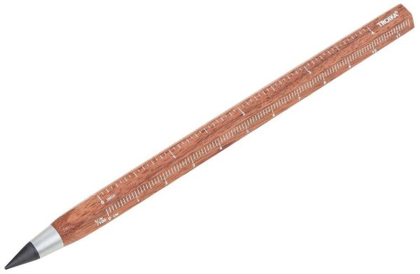 TROIKA® CONSTRUCTION ENDLESS Bleistift HB braun, 1 St.