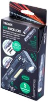 TROIKA® ECO KNICKLICHT LED Taschenlampe schwarz 14,2...