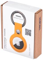 TROIKA® Schlüsselanhänger AIRTAG COVER gelb
