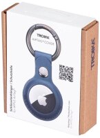 TROIKA® Schlüsselanhänger AIRTAG COVER blau