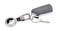 TROIKA® Schlüsselanhänger AIRTAG HOLDER silber